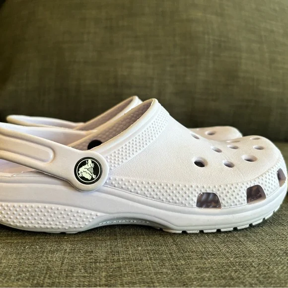 Light Purple Crocs with Strap - Picture 1 of 6